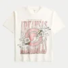 Boxy University of Arkansas Razorbacks -grafiikkapaita Boxy University of Arkansas Razorbacks -grafiikkapaita