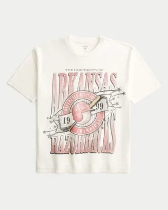 Boxy University of Arkansas Razorbacks -grafiikkapaita