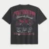 Boxy University of Cincinnati Bearcats -grafiikkapaita Boxy University of Cincinnati Bearcats -grafiikkapaita