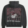 Boxy University of Georgia Bulldogs -grafiikkahuppari Boxy University of Georgia Bulldogs -grafiikkahuppari