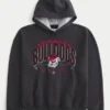 Boxy University of Georgia Bulldogs -grafiikkahuppari Boxy University of Georgia Bulldogs -grafiikkahuppari