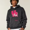 Boxy University of Houston Cougars -grafiikkahuppari Boxy University of Houston Cougars -grafiikkahuppari