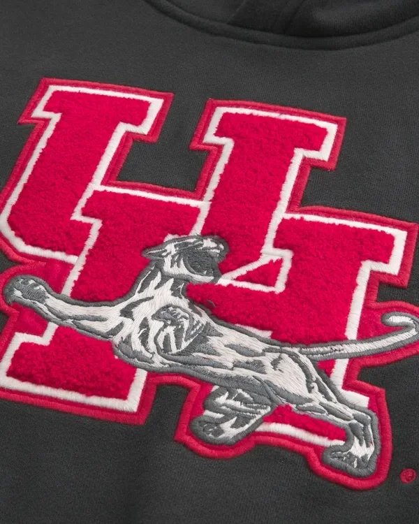 Boxy University of Houston Cougars -grafiikkahuppari Boxy University of Houston Cougars -grafiikkahuppari