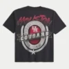 Boxy University of Houston Cougars -grafiikkapaita Boxy University of Houston Cougars -grafiikkapaita