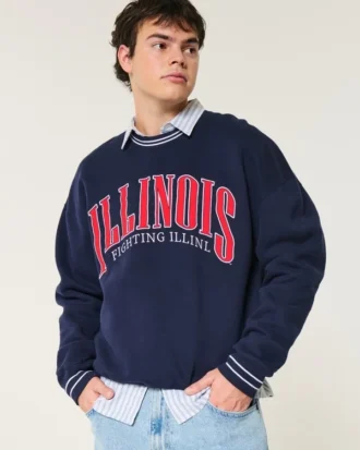 Boxy University of Illinois Fighting Illini -grafiikkapaita