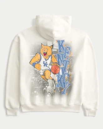 Boxy University of Kentucky Wildcats -grafiikkahuppari