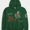 Boxy University of Miami Hurricanes -grafiikkahuppari Boxy University of Miami Hurricanes -grafiikkahuppari