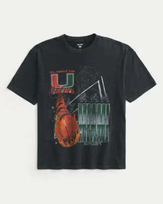 Boxy University of Miami Hurricanes -grafiikkapaita