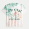 Boxy University of Miami Hurricanes -grafiikkapaita Boxy University of Miami Hurricanes -grafiikkapaita