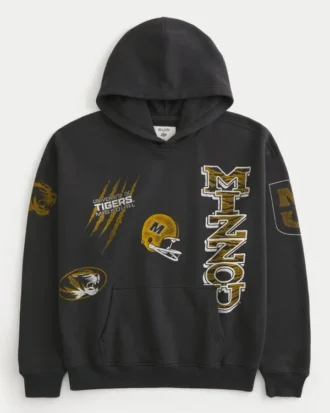 Boxy University of Missouri Tigers -grafiikkahuppari Boxy University of Missouri Tigers -grafiikkahuppari
