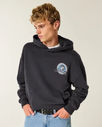 Boxy University of North Carolina Tar Heels -grafiikkahuppari