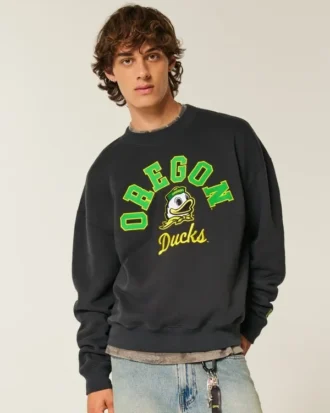 Boxy University of Oregon Ducks -graafinen collegepaita