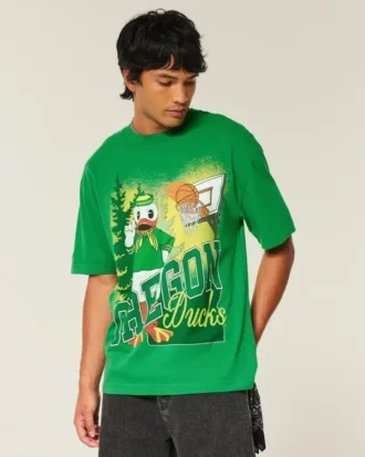 Boxy University of Oregon Ducks -grafiikkapaita Boxy University of Oregon Ducks -grafiikkapaita