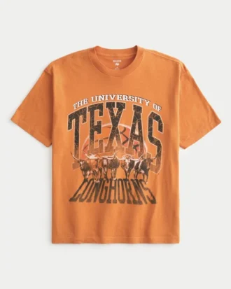Boxy University of Texas Longhorns -grafiikkapaita Boxy University of Texas Longhorns -grafiikkapaita