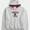 Boxy Virginia Tech Hokies -grafiikkahuppari