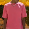 Boxy Washed Heavyweight Crew T-paita