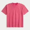 Boxy Washed Heavyweight Crew T-paita