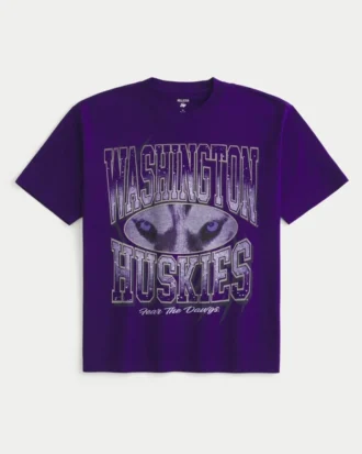 Boxy Washington Huskies -grafiikkapaita