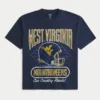 Boxy West Virginia University Mountaineers -grafiikkapaita Boxy West Virginia University Mountaineers -grafiikkapaita