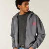 Boxy Zip-Up Arsenal F.C. -grafiikkahuppari Boxy Zip-Up Arsenal F.C. -grafiikkahuppari
