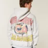 Boxy Zip-Up Club América Las Águilas -grafiikkahuppari Boxy Zip-Up Club América Las Águilas -grafiikkahuppari