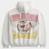 Boxy Zip-Up Club América Las Águilas -grafiikkahuppari Boxy Zip-Up Club América Las Águilas -grafiikkahuppari