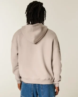 Boxy Zip-Up NASCAR -grafiikkahuppari Boxy Zip-Up NASCAR -grafiikkahuppari