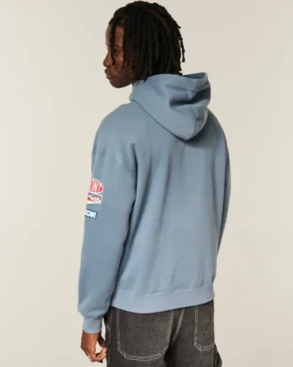 Boxy Zip-Up NASCAR Jeff Gordon -grafiikkahuppari Boxy Zip-Up NASCAR Jeff Gordon -grafiikkahuppari