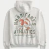 Boxy Zip-Up University of Miami Hurricanes -grafiikkahuppari Boxy Zip-Up University of Miami Hurricanes -grafiikkahuppari