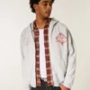 Boxy Zip-Up University of Southern California Trojans -grafiikkahuppari