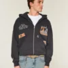 Boxy Zip-Up University of Tennessee Volunteers -grafiikkahuppari