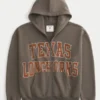 Boxy Zip-Up University of Texas at Austin Longhorns -graafinen huppari