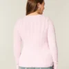 Cable-Knit Icon Crew -villapaita
