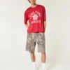 Camo Baggy Denim Painter Shorts Camo Baggy Denim Painter Shorts