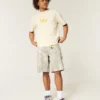 Camo Baggy Denim Shorts Camo Baggy Denim Shorts