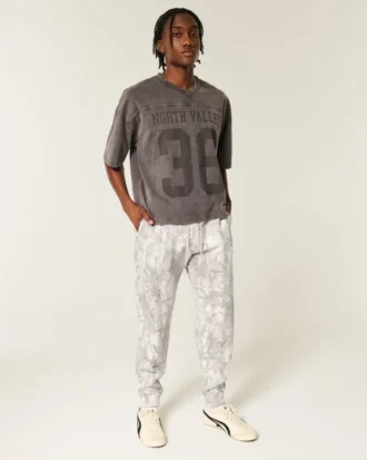 Camo-fleece-joggerit