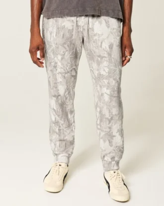 Camo-fleece-joggerit