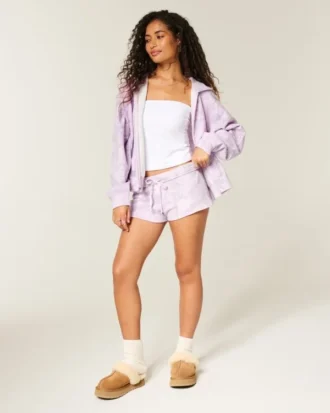 Camo-fleece-minishortsit