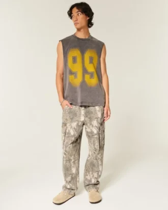 Camo Skater Baggy Cargo -housut
