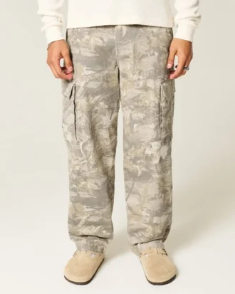 Camo Skater Baggy Cargo -housut