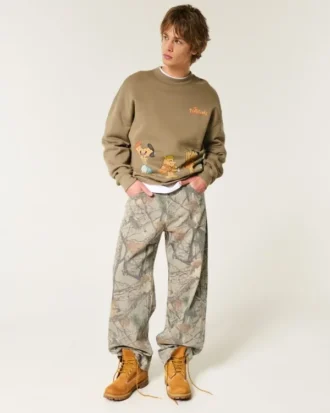 Camo Super Baggy -farkut