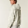 Camouflage-vetoketjullinen tuulitakki Camouflage-vetoketjullinen tuulitakki