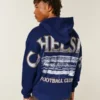 Chelsea Football Club -graafinen vetoketjullinen huppari Chelsea Football Club -graafinen vetoketjullinen huppari