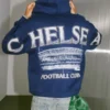 Chelsea Football Club -graafinen vetoketjullinen huppari Chelsea Football Club -graafinen vetoketjullinen huppari
