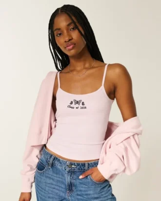 Class of 2026 -grafiikka Rib Cami