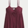 Crinkle Shine Flyaway Babydoll -toppi Crinkle Shine Flyaway Babydoll -toppi