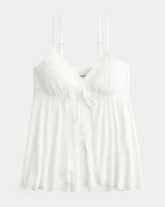 Crinkle Shine Flyaway Babydoll -toppi