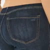 Curvy High-Rise Dark Wash -farkkuleggingsit