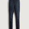 Curvy High-Rise Dark Wash -farkkuleggingsit