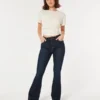 Curvy High-Rise Dark Wash Flare -farkut Curvy High-Rise Dark Wash Flare -farkut